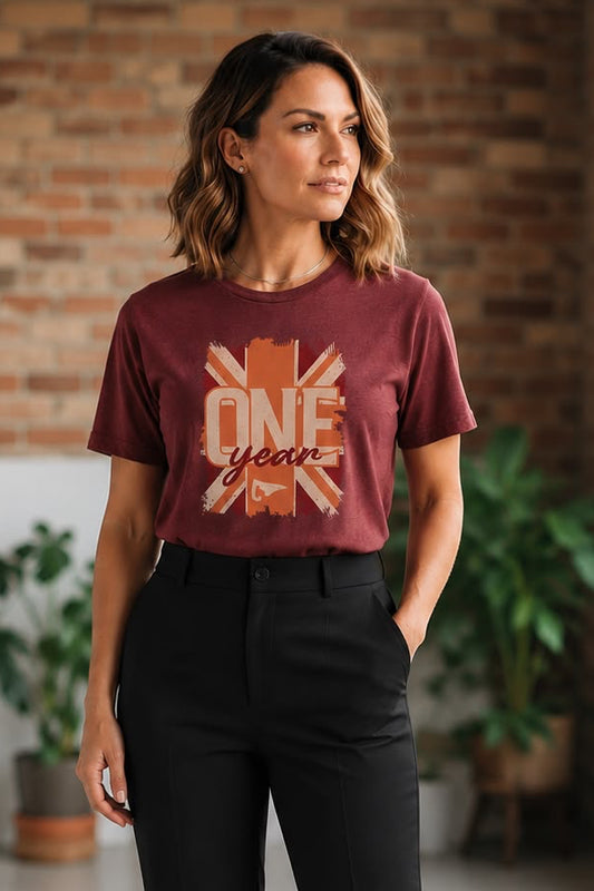 T-SHIRT ONE YEAR