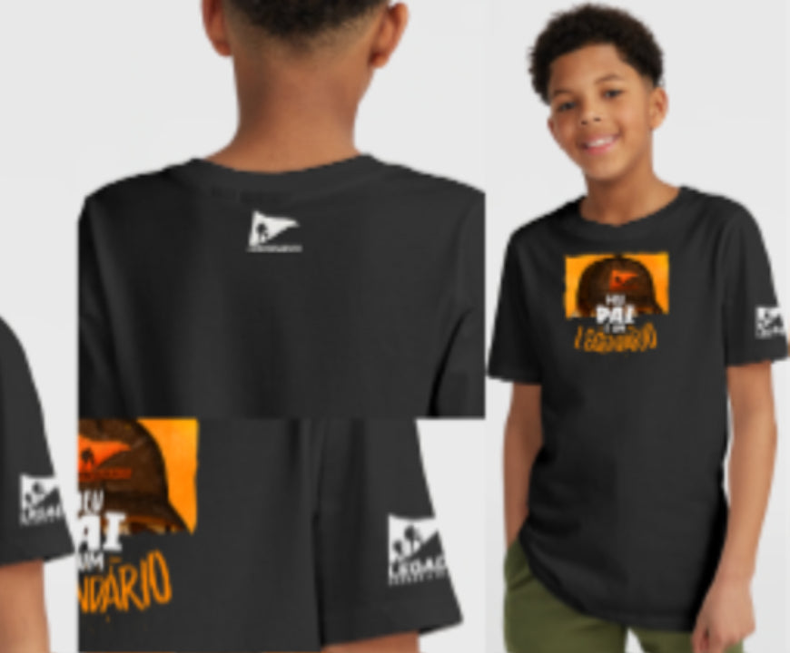T-Shirt Meu Pai é um Legendario - Kids